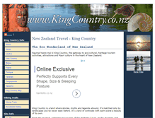 Tablet Screenshot of kingcountry.co.nz